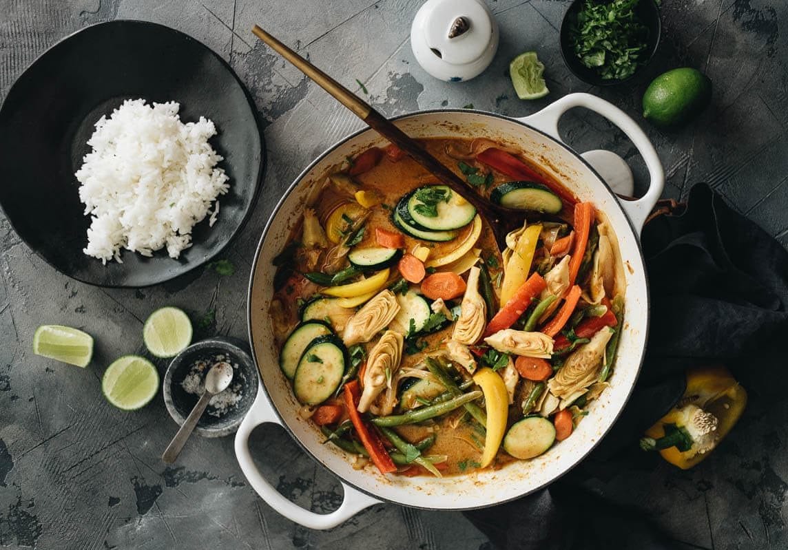 Vegetarian Thai curry
