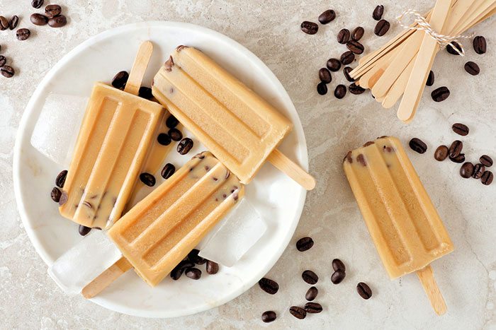 Cold brew popsicles