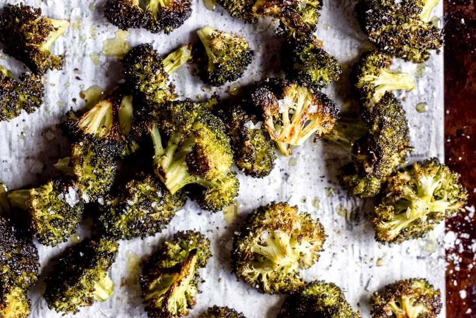 Easy oven roasted broccoli