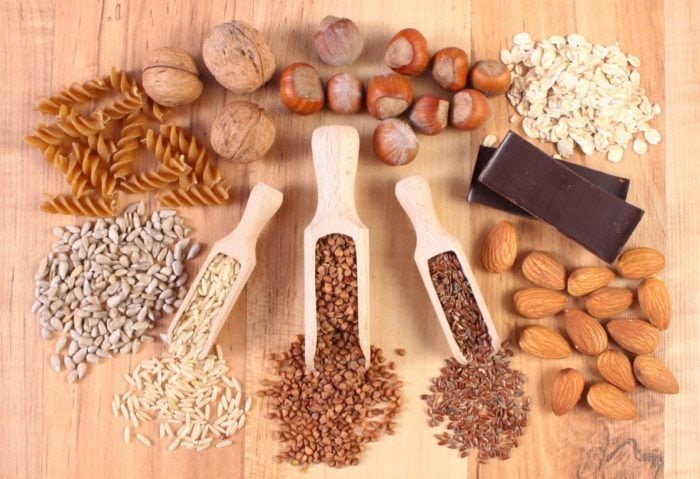 Ingredients and products containing magnesium and dietary fiber
